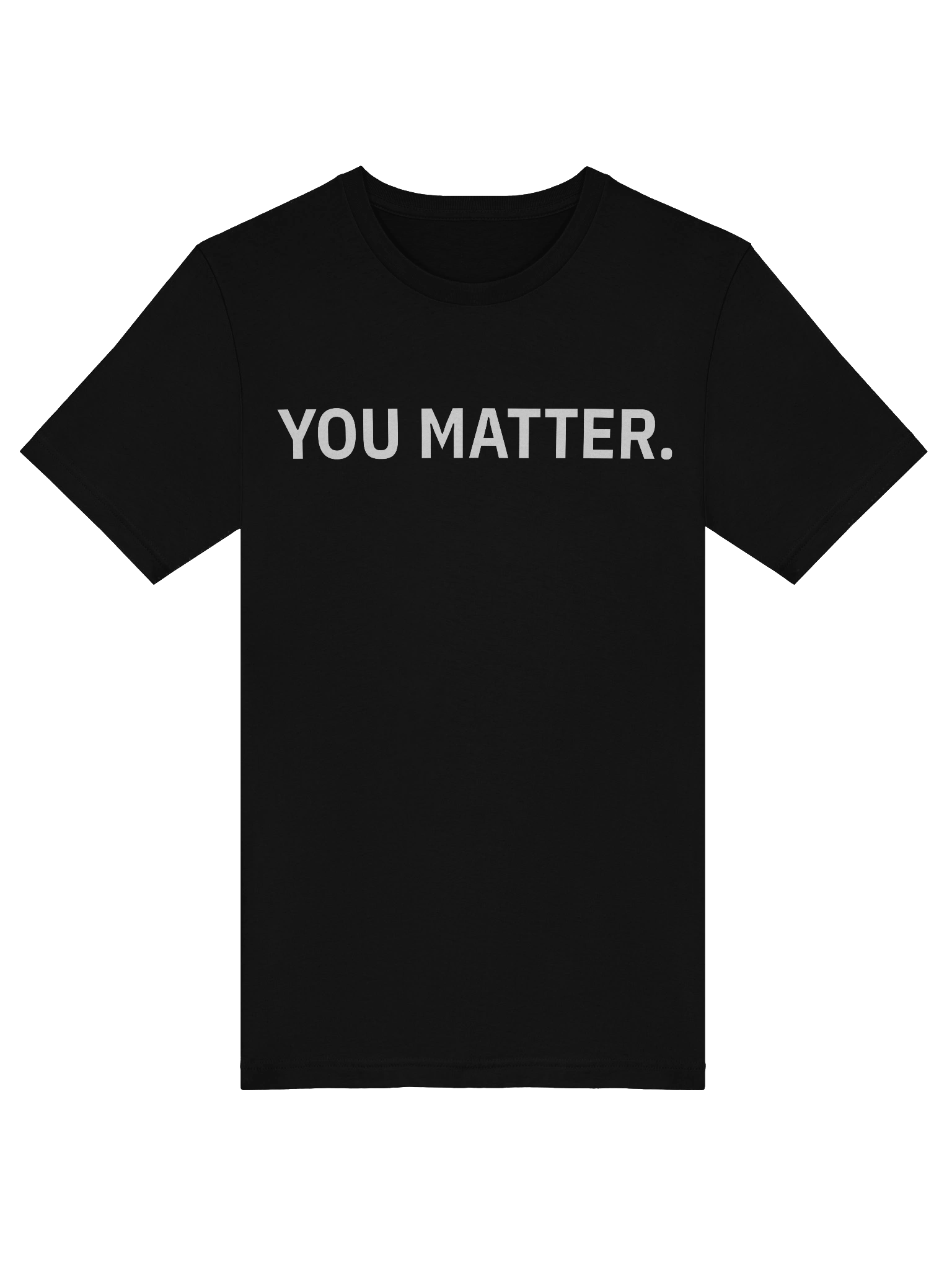 You Matter Tee Double Sided Black product image (5)