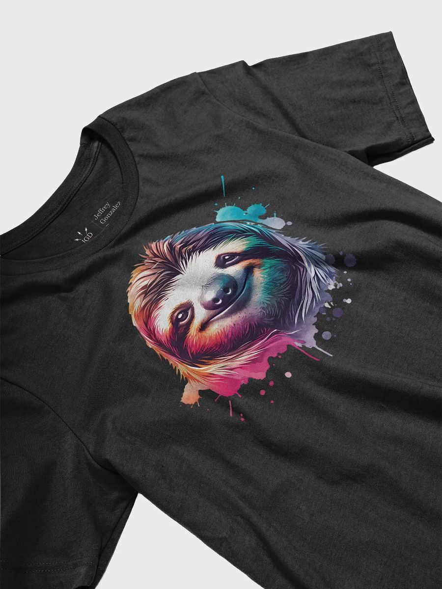 Watercolor Sloth T-Shirt product image (3)