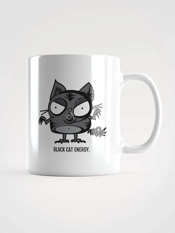 Black Cat Energy Cozy Mug product image (3)