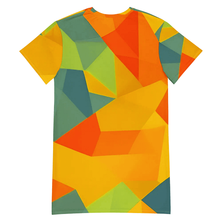 Polygon Paradise T Shirt Dress product image (2)