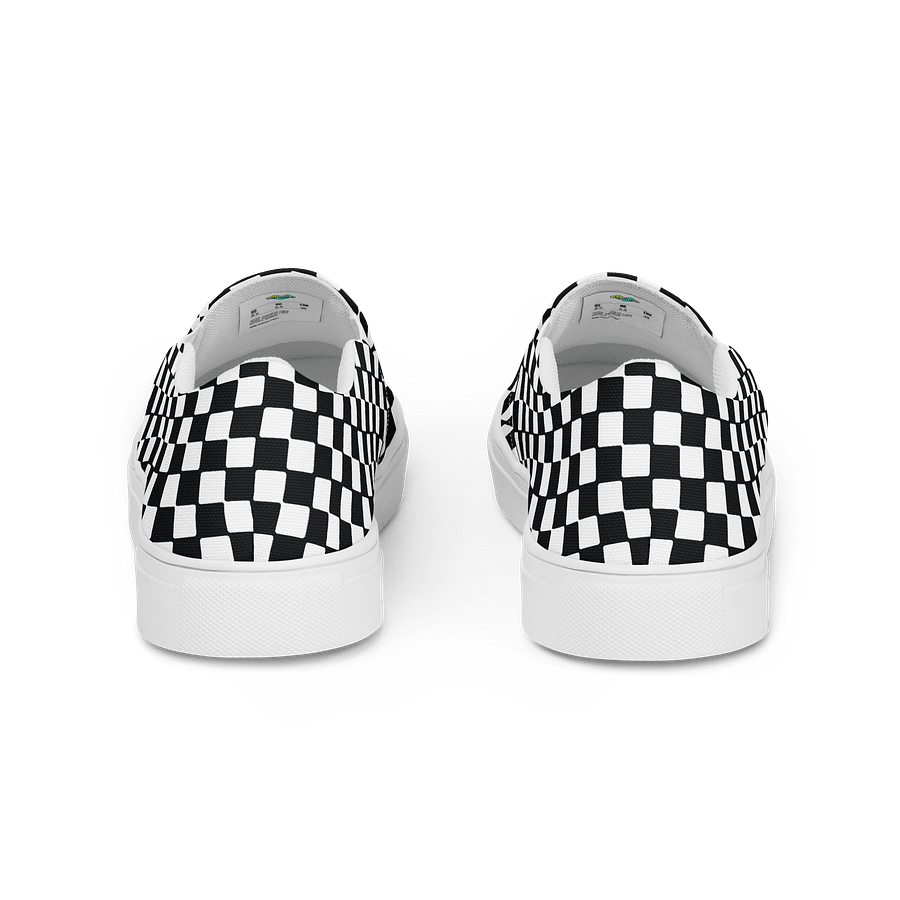 Chromatic Grid Women's Slip-On Shoes product image (4)