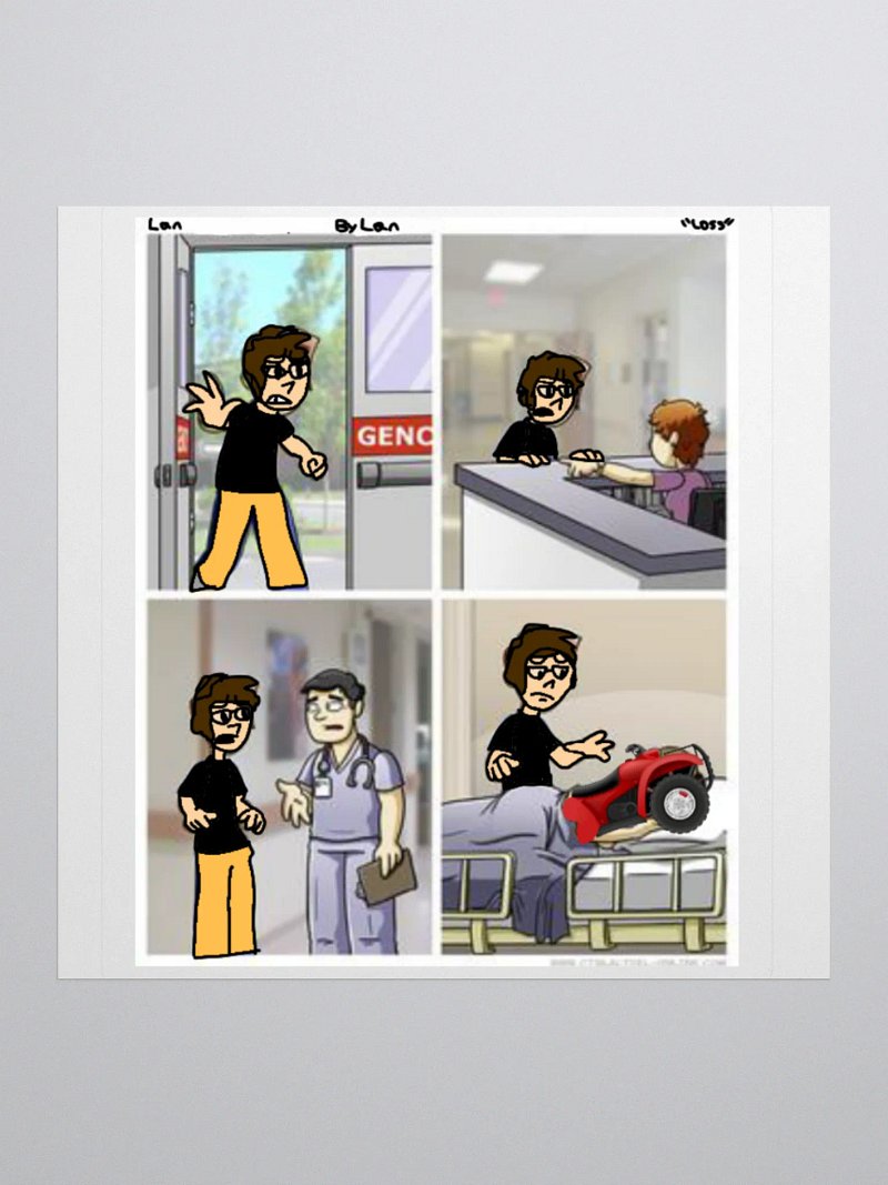 Ian Loss Sticker Set
