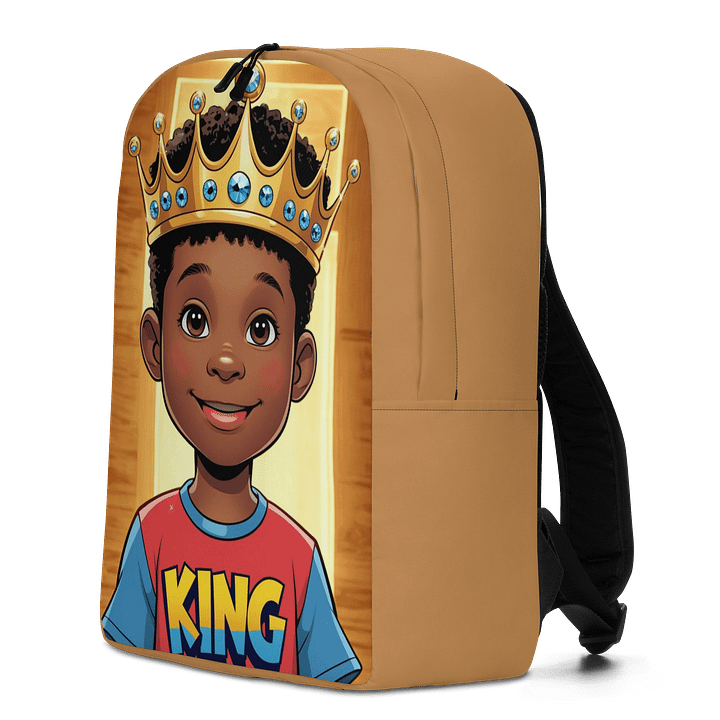 King All-Over Print Minimalist Backpack product image (2)