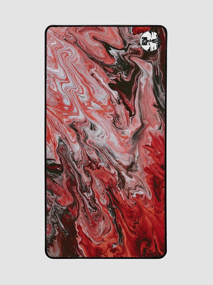 Red marble deskpad product image (2)