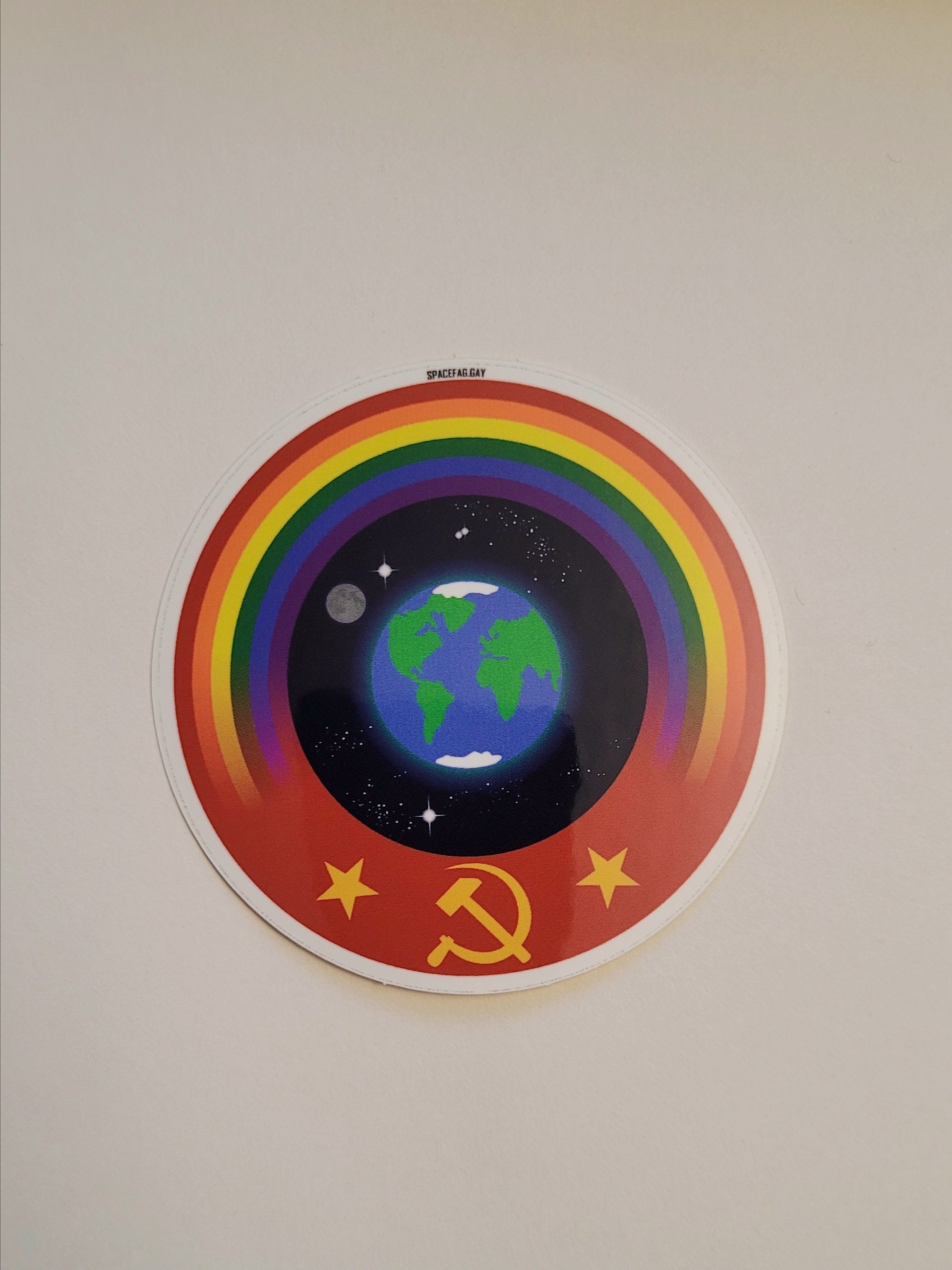Gay Communist World Sticker product image (1)