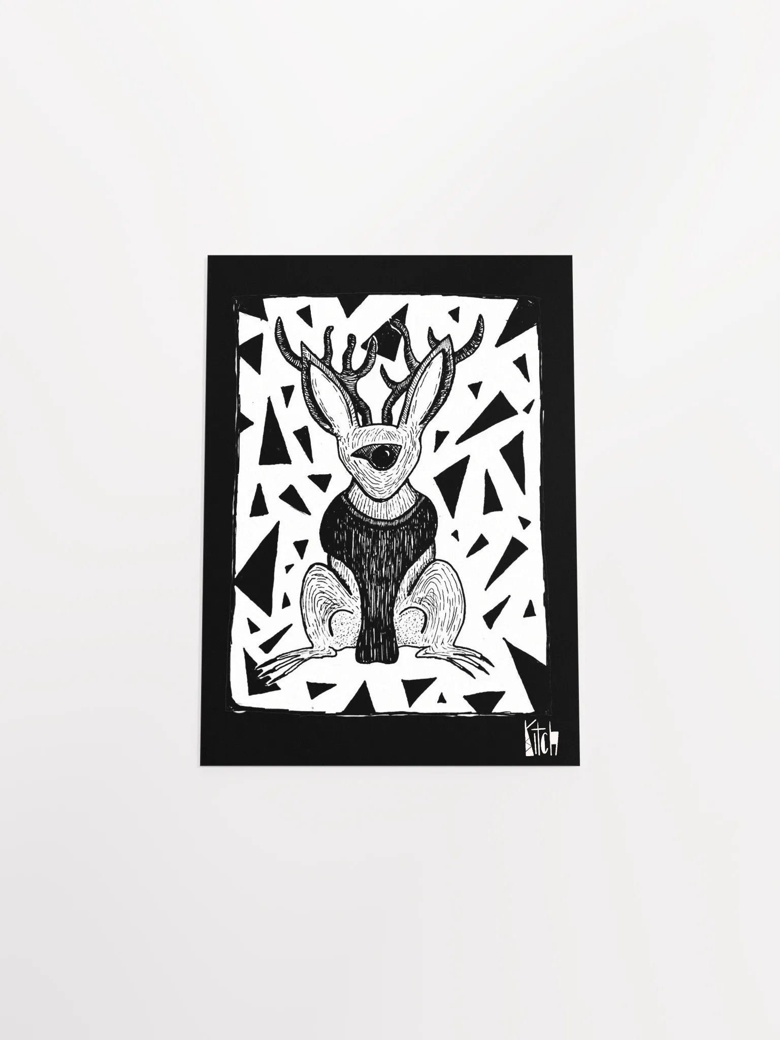 The Jackalope Art Print product image (7)
