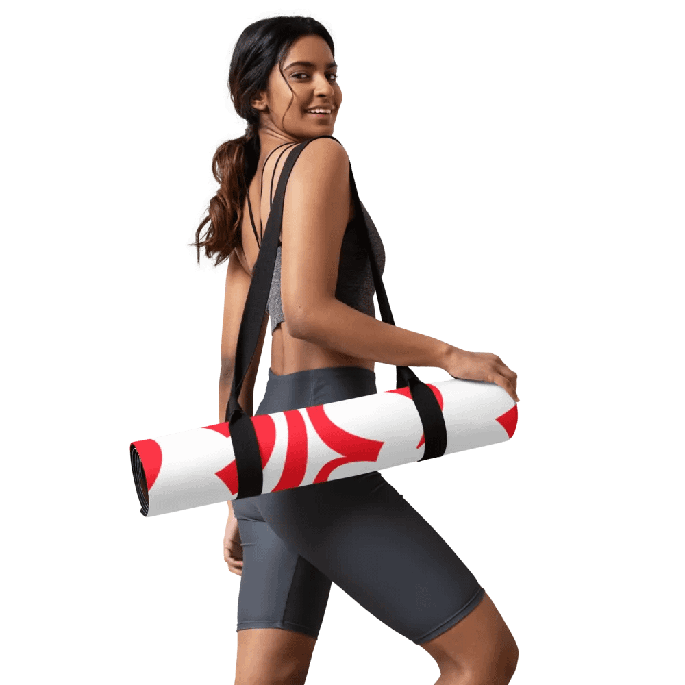 Red Om Yoga Mat product image (11)