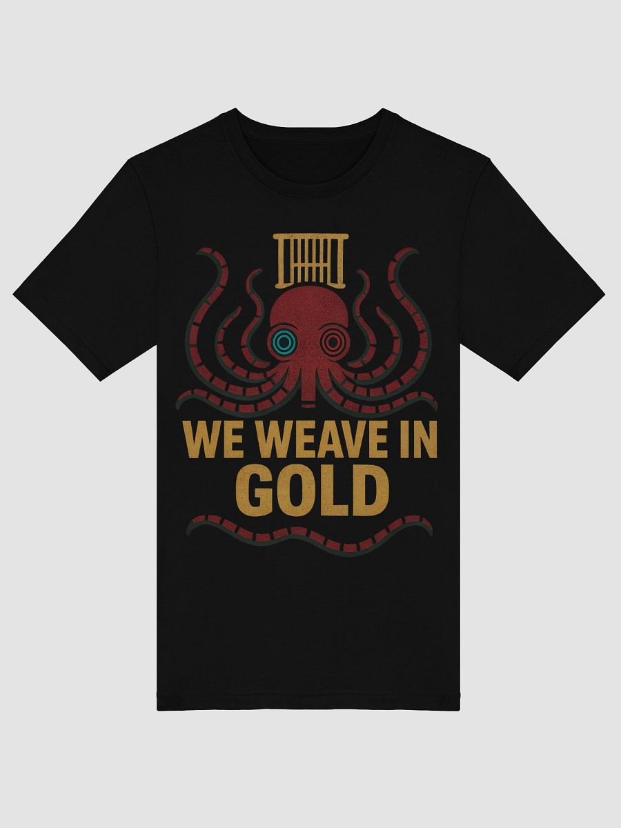 WE WEAVE IN GOLD T-Shirt (Unisex Cotton) product image (5)