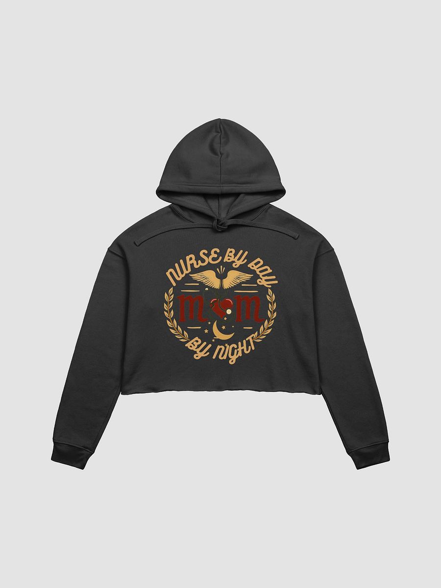 Nurse Mom, Night Shift Hero, Crop Hoodie product image (5)