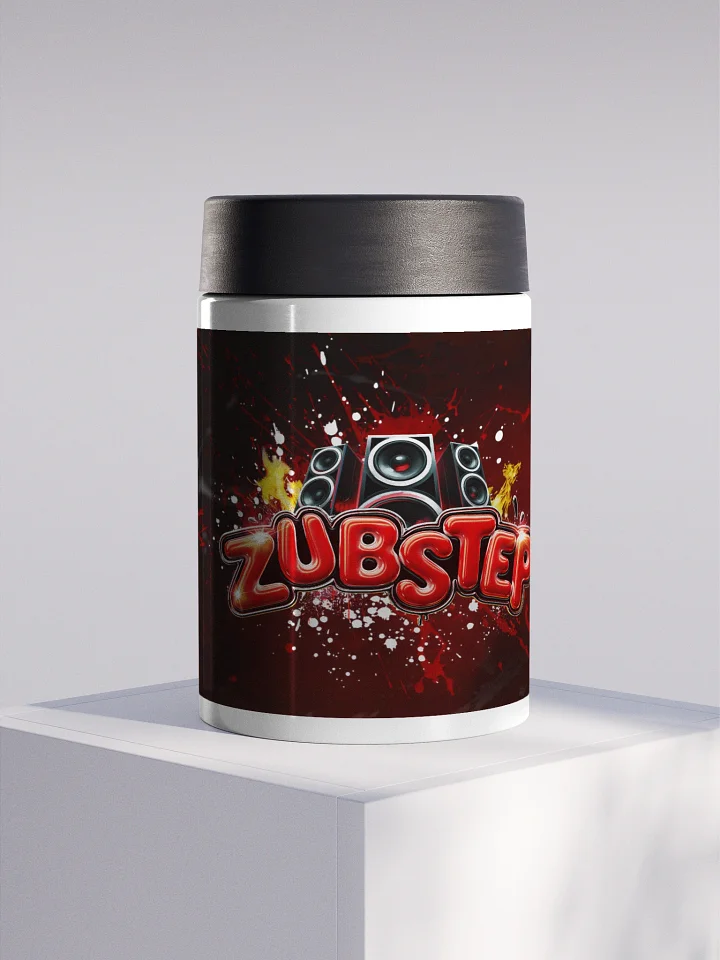 Zubstep Splatter Stainless Steel Koozie product image (1)