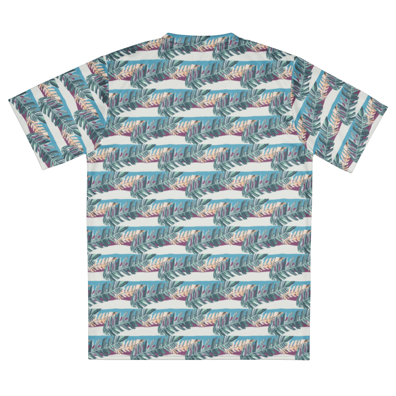 Tropical Stripes | Recycled Unisex Sports Jersey product image (6)
