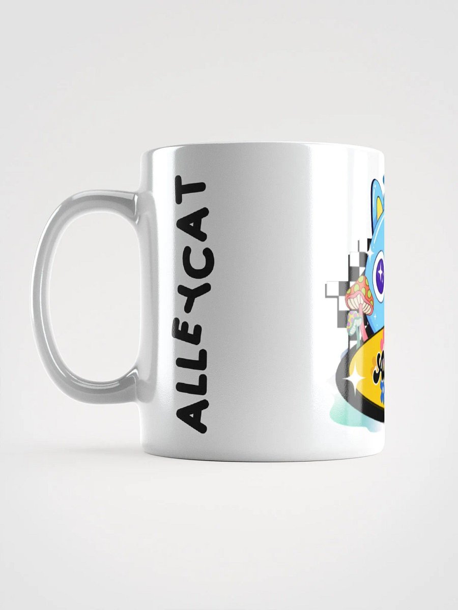 Starry Psychedelic Alley-cat Cartoon Mug product image (6)
