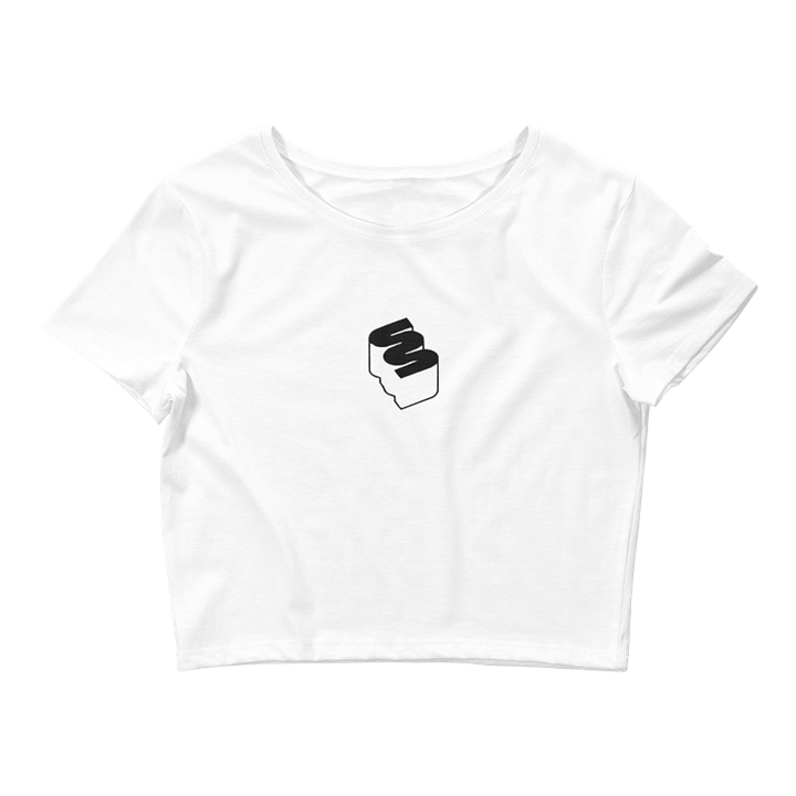 Women Crop Tee (White) product image (1)