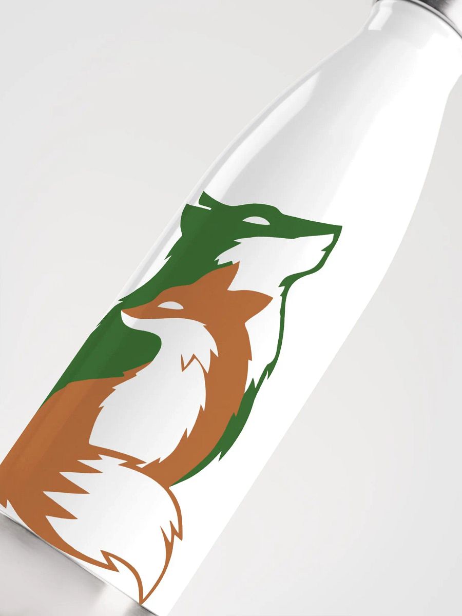 Fox Den Logo Stainless Steel Water Bottle product image (5)