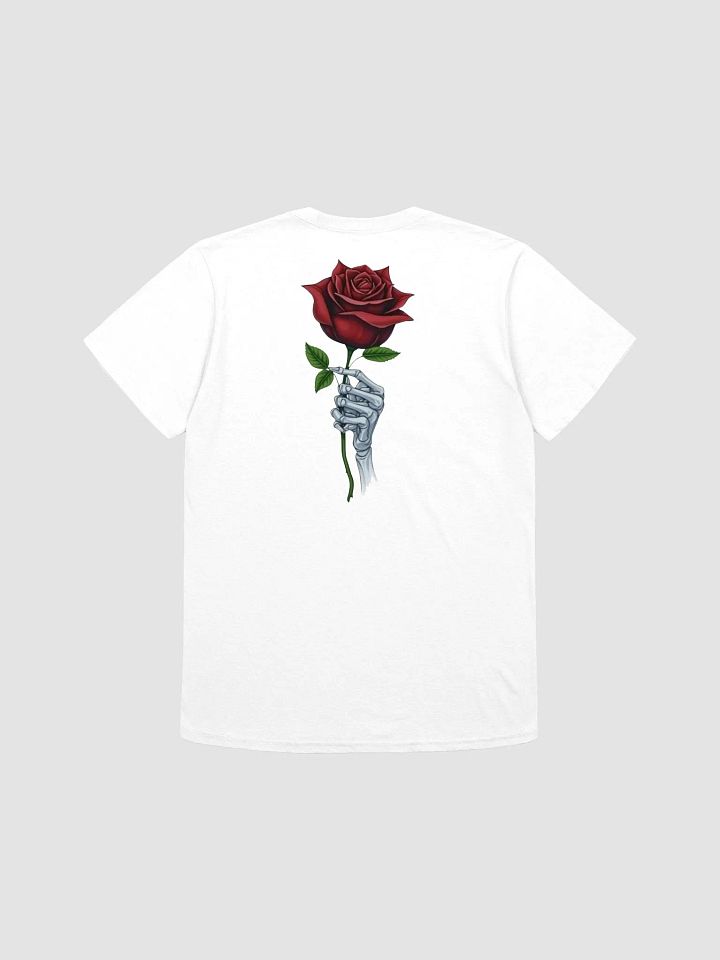 Eternal Embrace Skeleton Hand Rose T-Shirt product image (2)