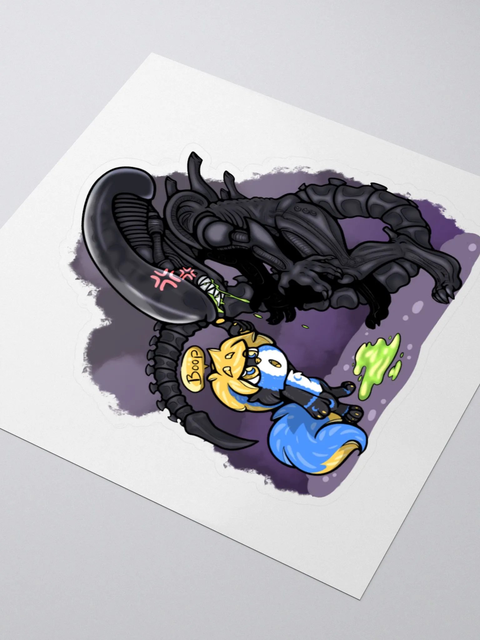 Xeno Boop Sticker product image (7)