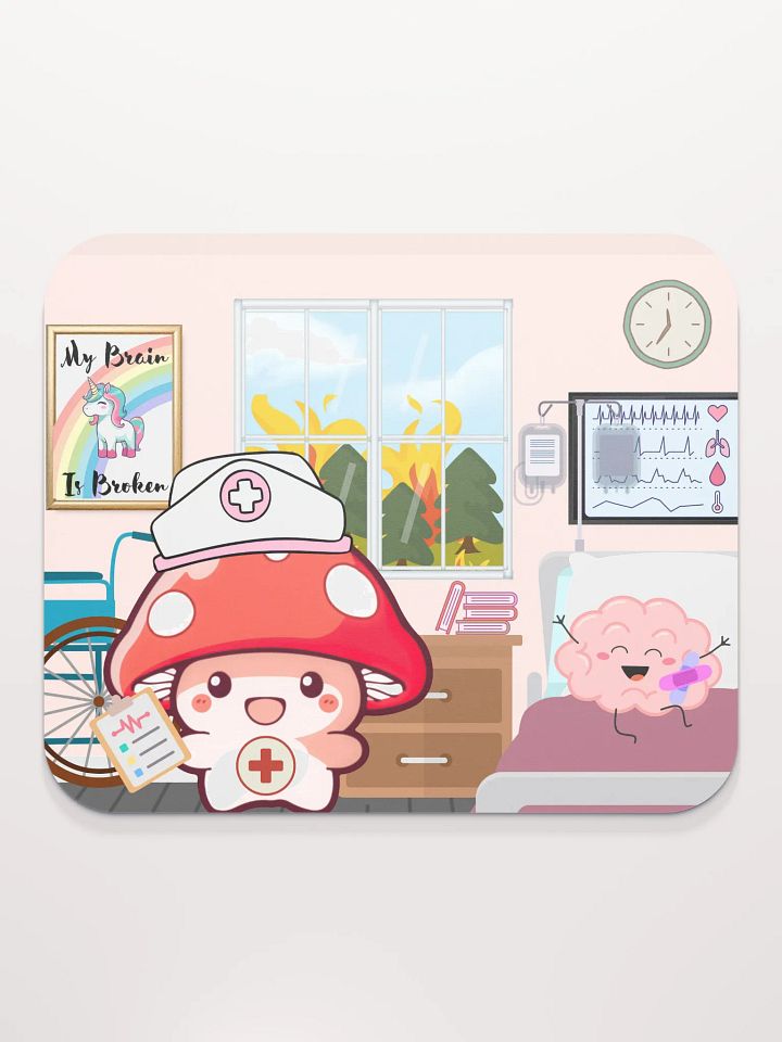 My Brain Is Broken | Mousepad product image (2)