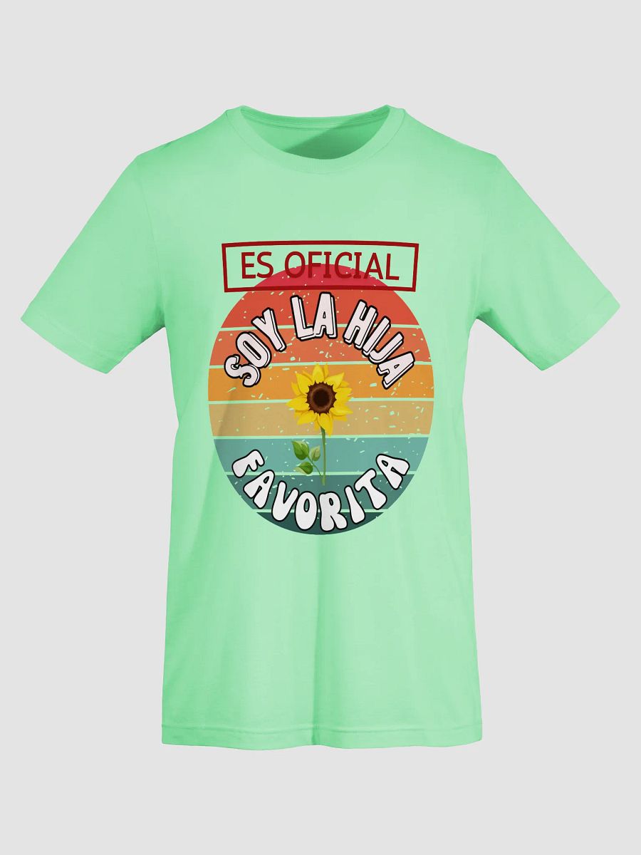 Vintage t-shirt Es oficial, soy la hija favorita product image (34)