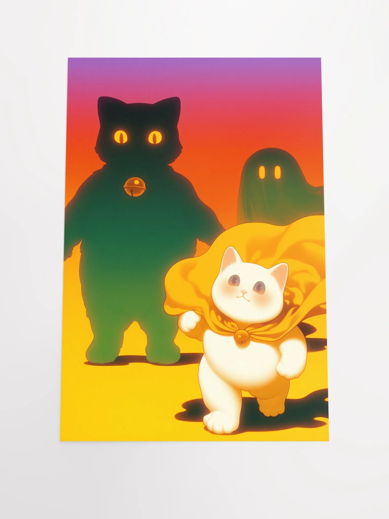 Mystical Feline Trio Poster product image (1)