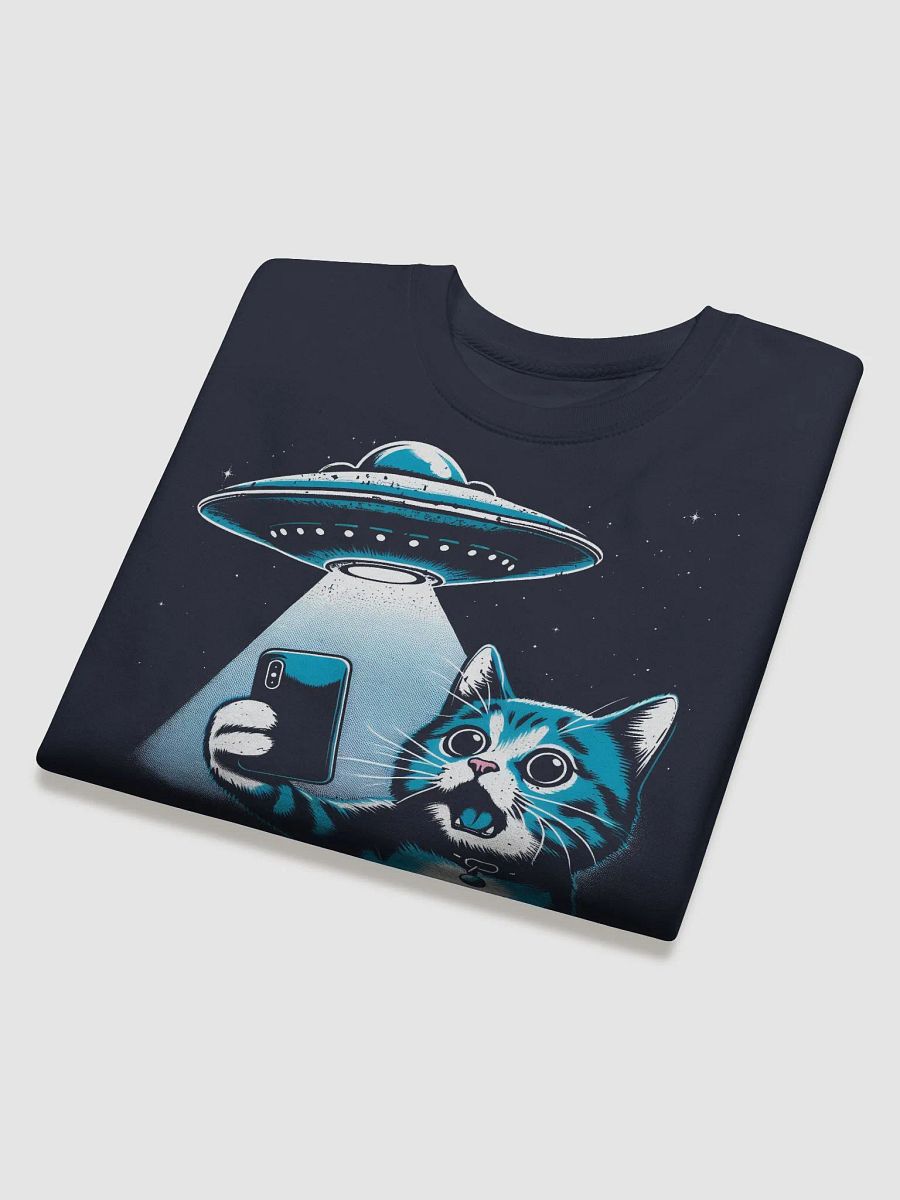 Surprised Cat UFO Sweatshirt product image (18)