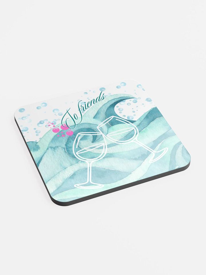 Ocean Cheers Cork Coasters for stylish entertainers product image (2)