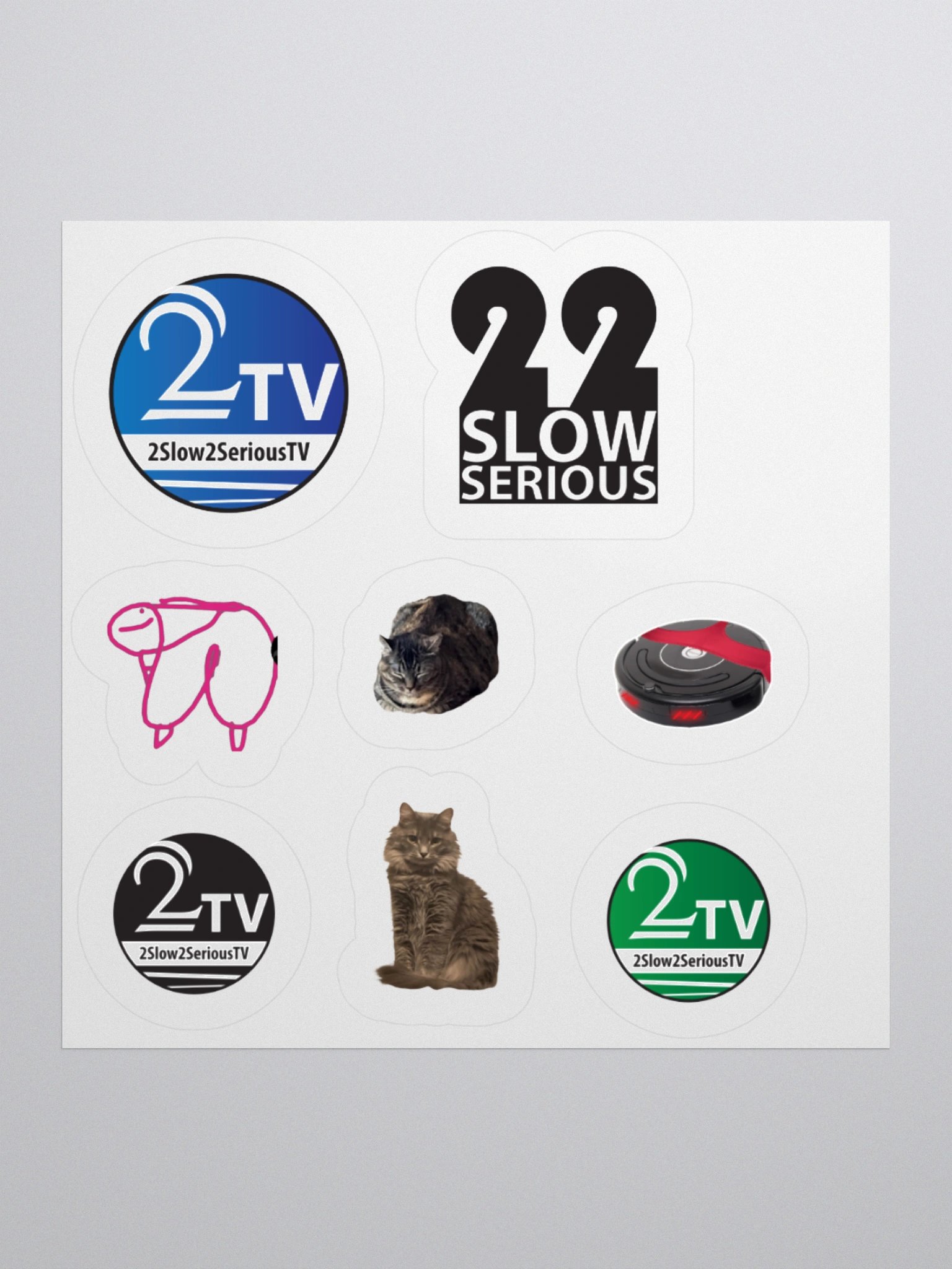 2slow Sticker Starter Kit product image (1)