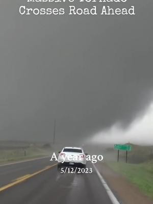 #onthisday Massive #tornado a year ago in Spalding #Nebraska from @Adam Lucio 