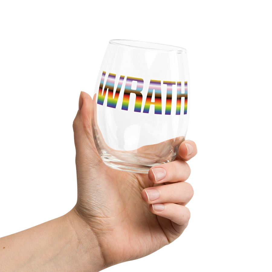 Pride 2023 striped wine glass product image (7)