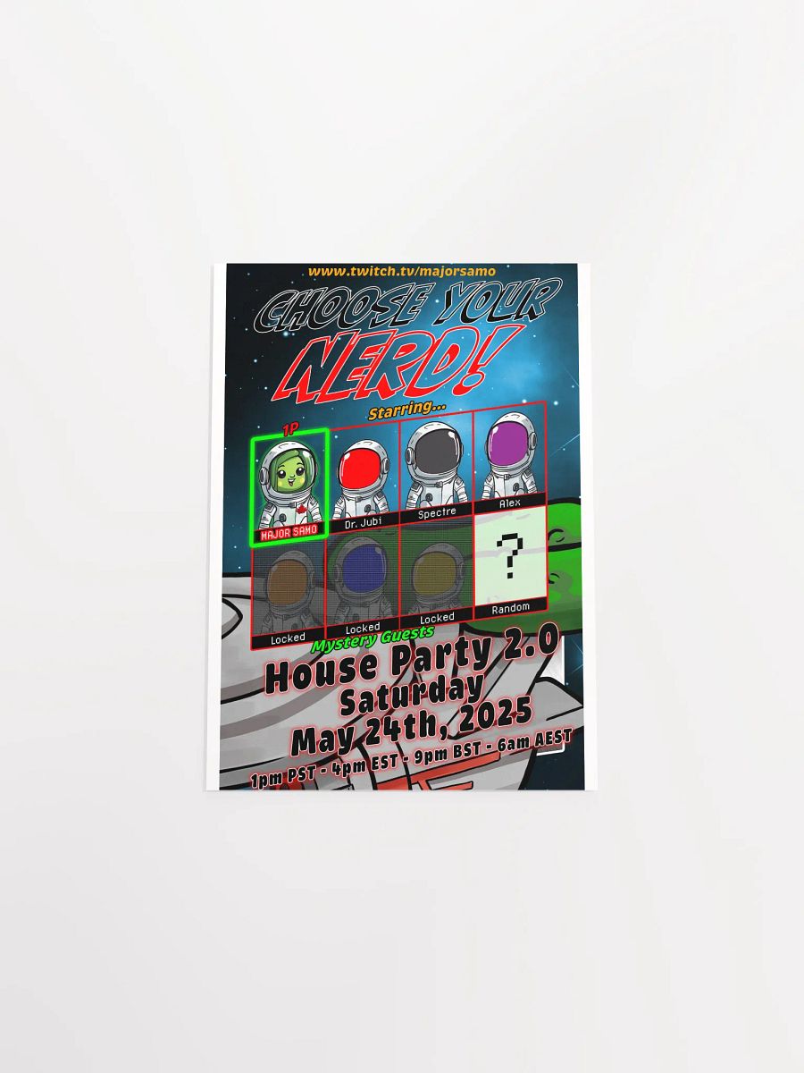 Samo House Party 2.0 Event Poster product image (15)