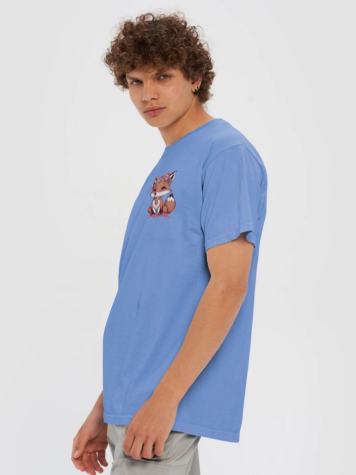 Flower Fox Comfort Colors T-Shirt (Front & Back) product image (2)