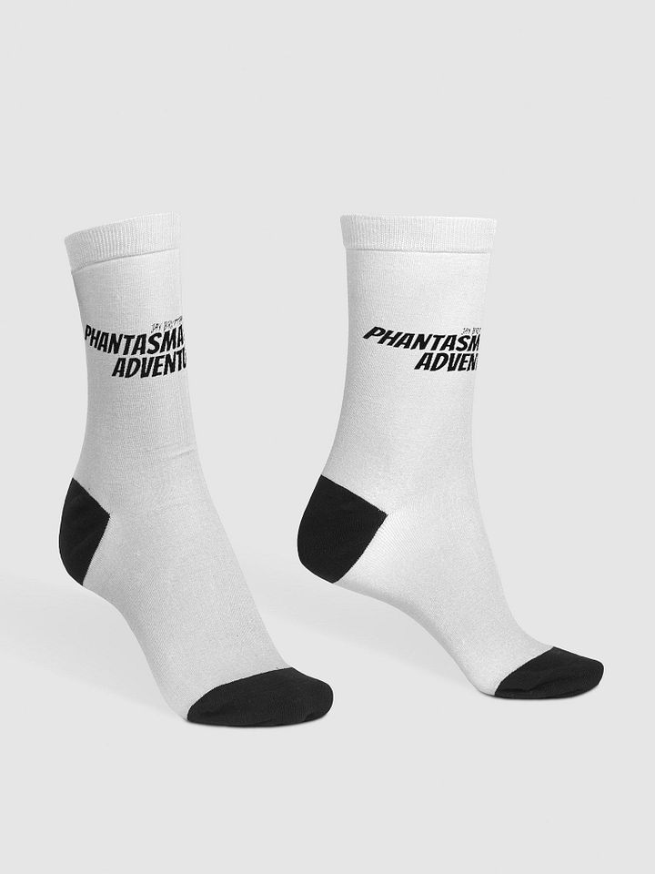 Channel socks (black logo) product image (1)