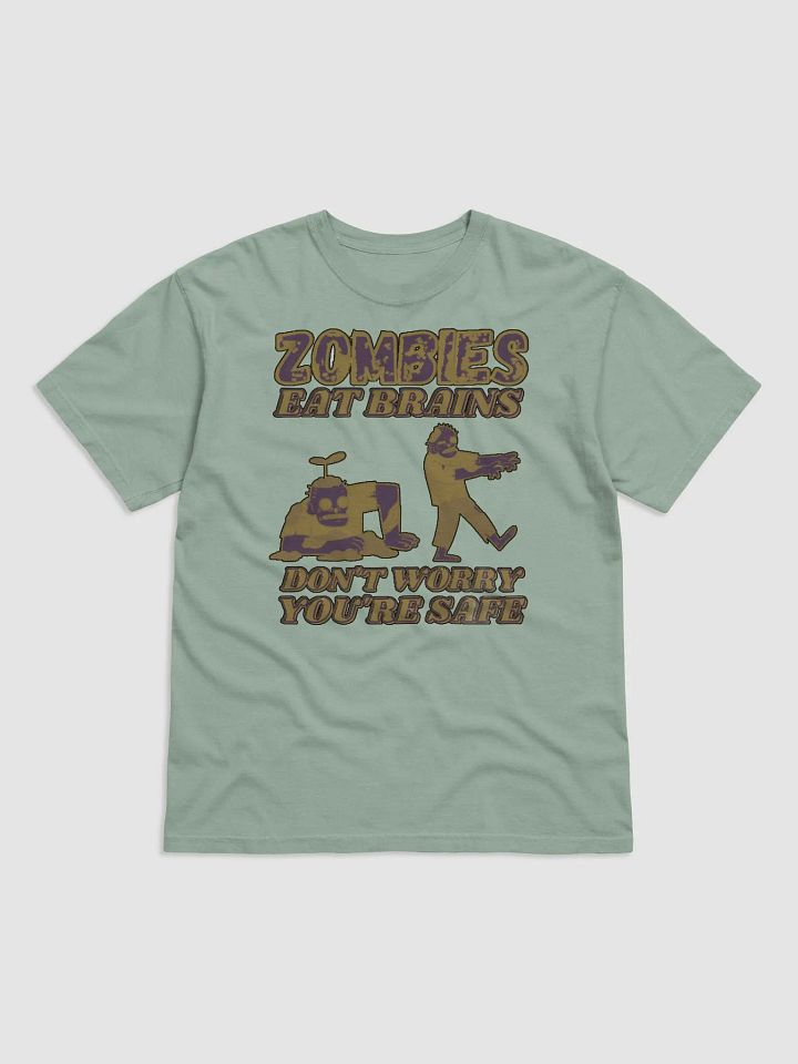 ZOMBIES EAT BRAINS, DON'T WORRY, YOU'RE SAFE product image (5)