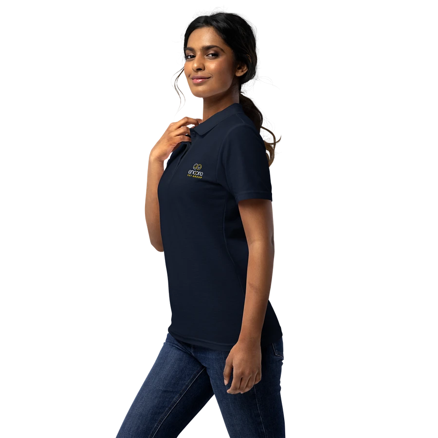 Encore Vet Group Logo Women's Pique Polo Shirt product image (11)