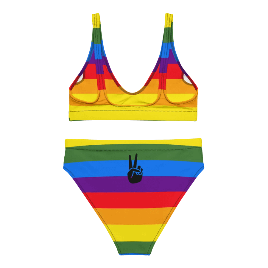 Vibrant Stripes Recycled Bikini Set product image (2)