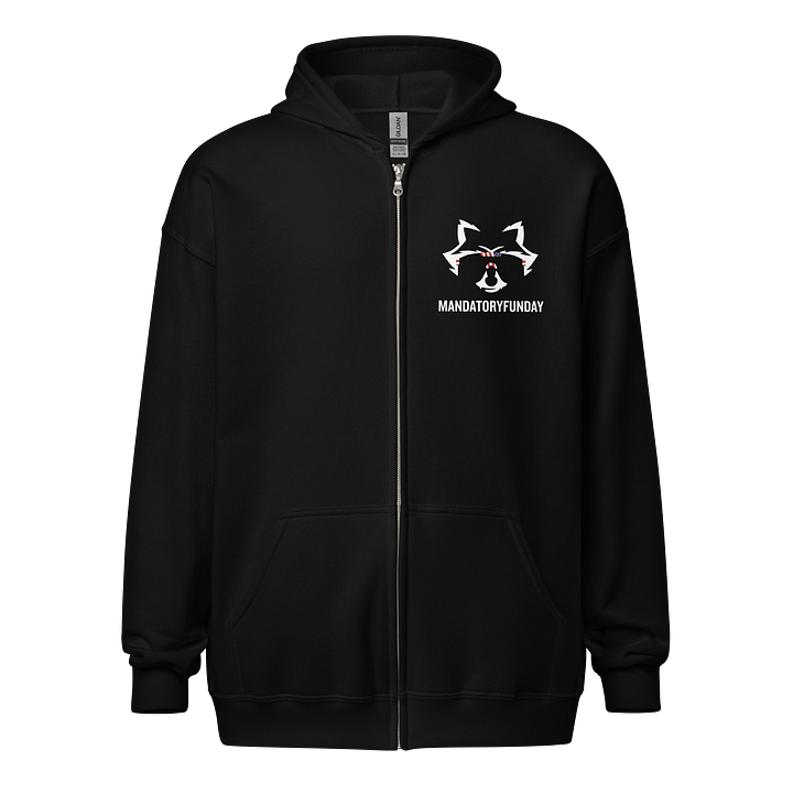 Caffeine & Rage Zipper Hoodie product image (1)
