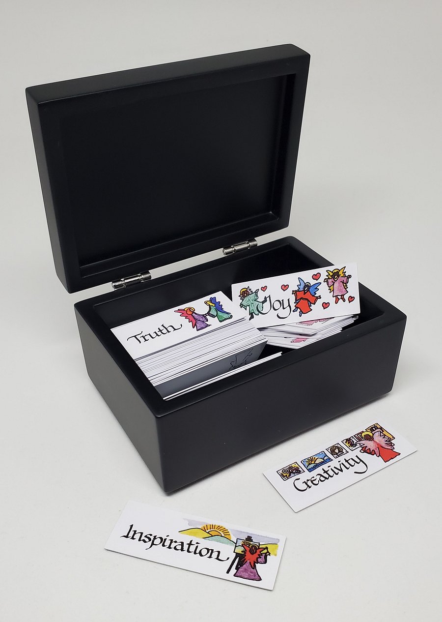 Yega Embroidered Box & Angel Cards product image (2)