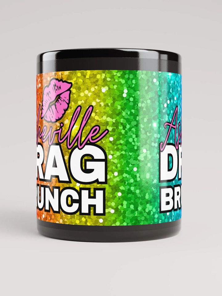 Asheville Drag Brunch Black Mug product image (2)