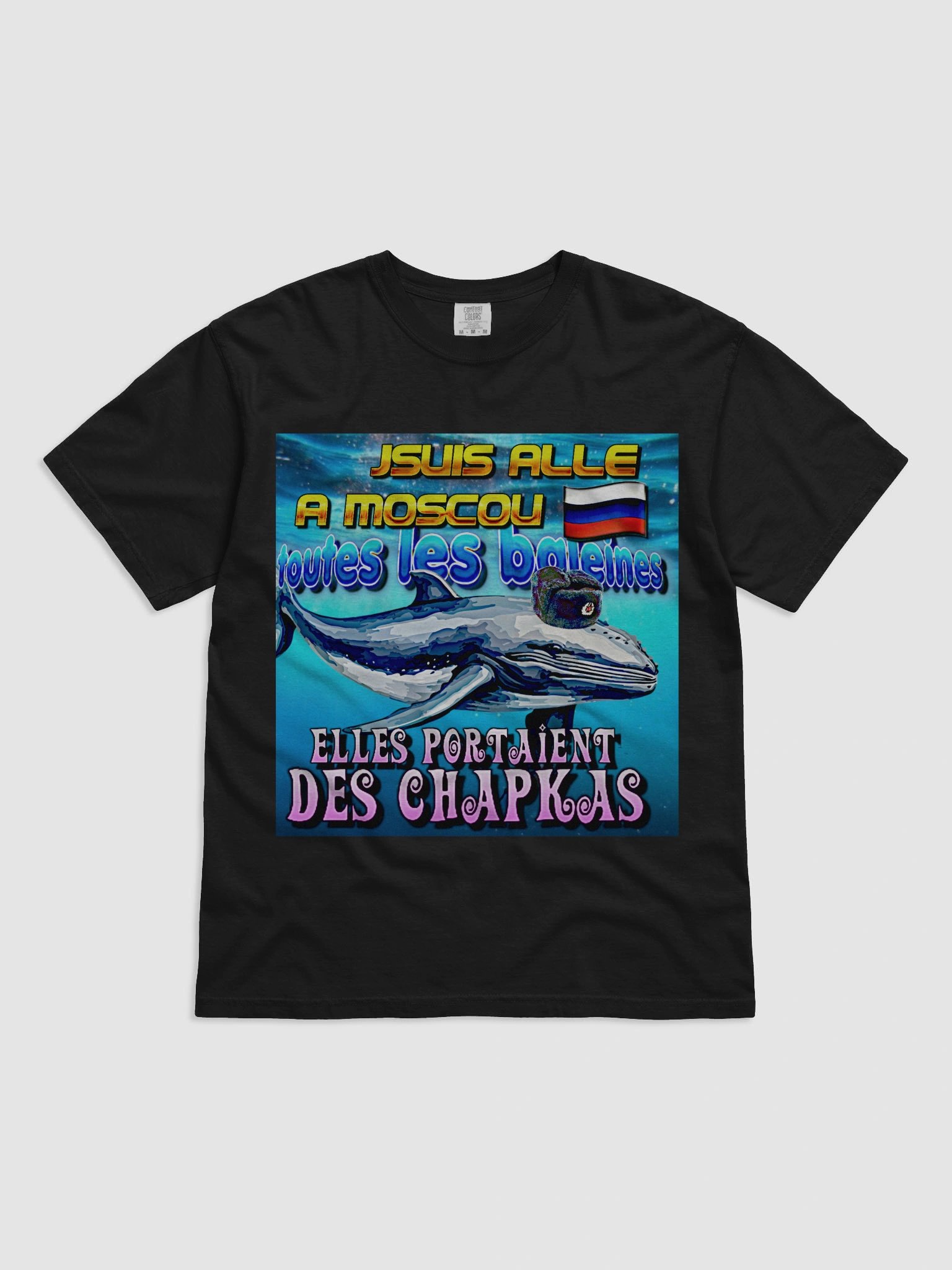 t shirt TOUTES LES BALEINES product image (1)