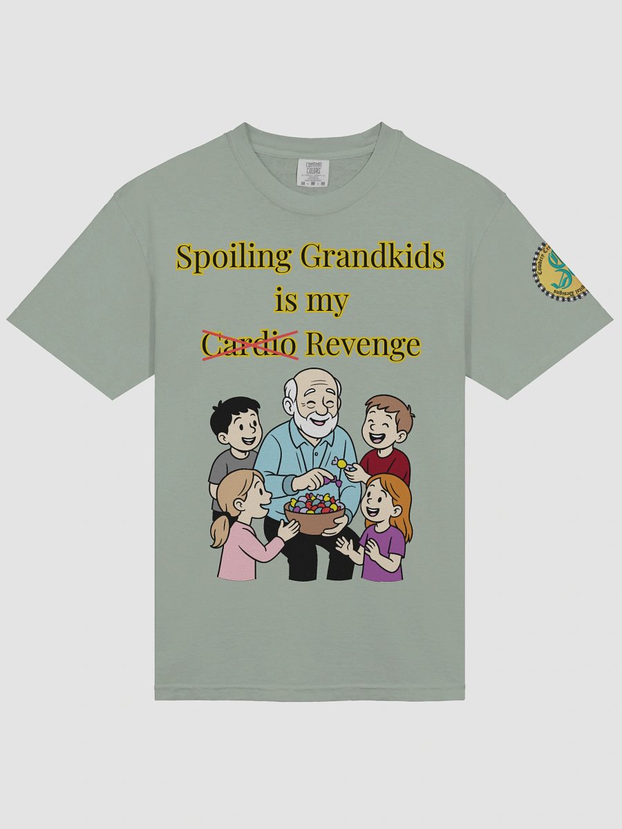Spoiling Grandkids is my Cardio (Male) Comfort Colors Garment-Dyed Heavyweight T-Shirt Colors (4) product image (13)