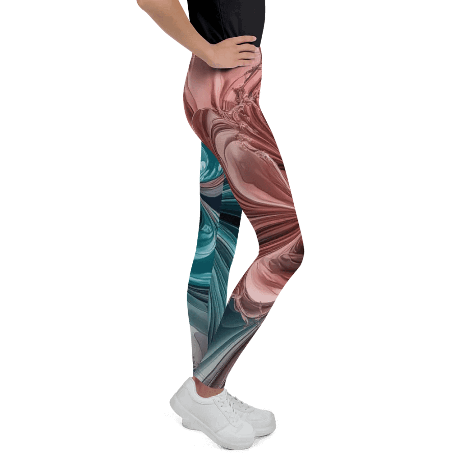 Liquid Color, PT, Youth Leggings product image (5)