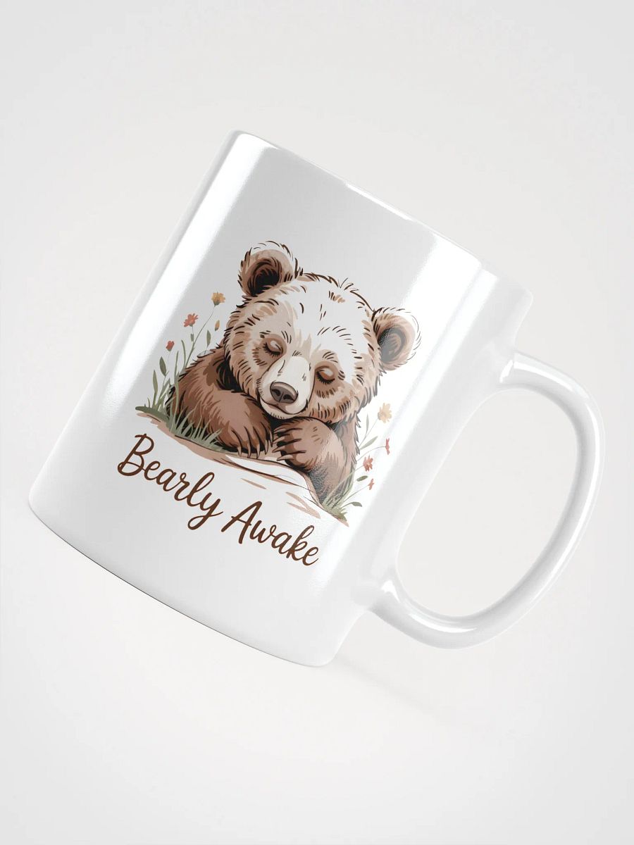 Bearly Awake Mug | Cute Sleepy Bear Mug product image (4)