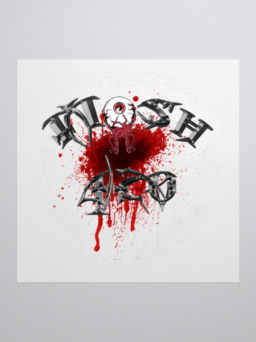 BLOODSPLAT 420 LOGO STICKER product image (1)