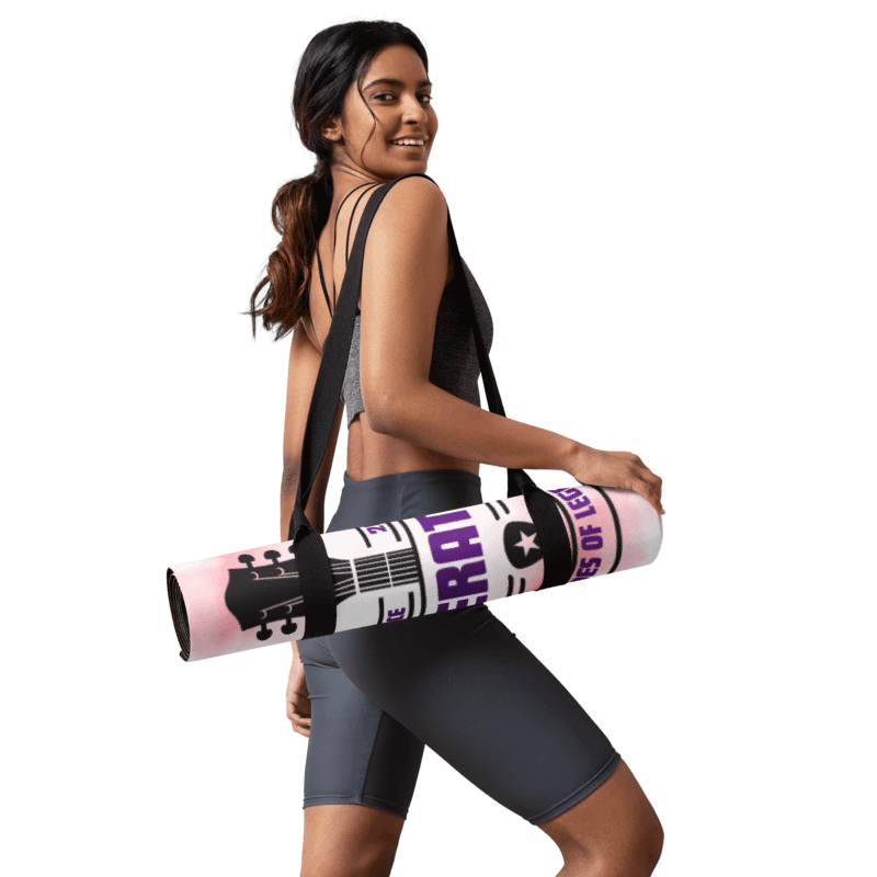 Pink and Purple Yoga Mat product image (3)