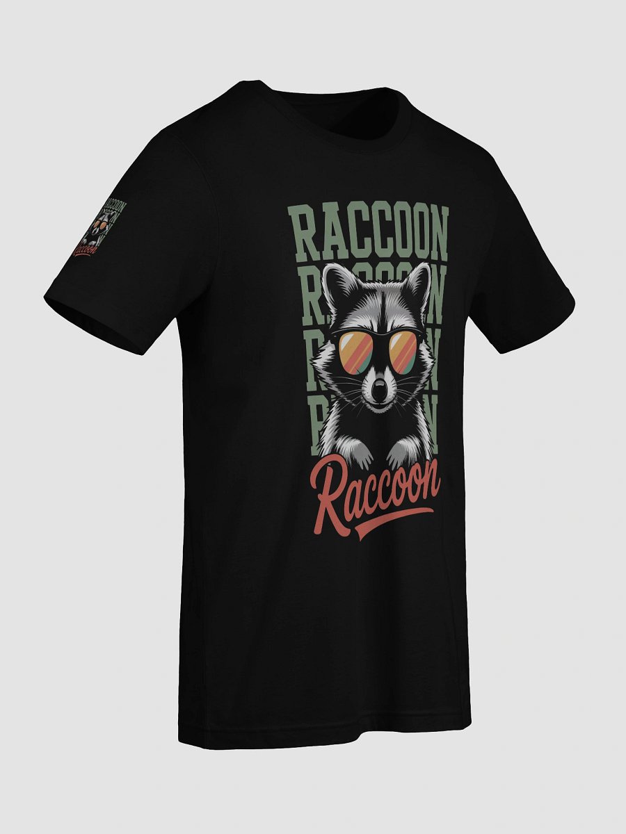 Cool Raccoon Shades T-Shirt product image (9)