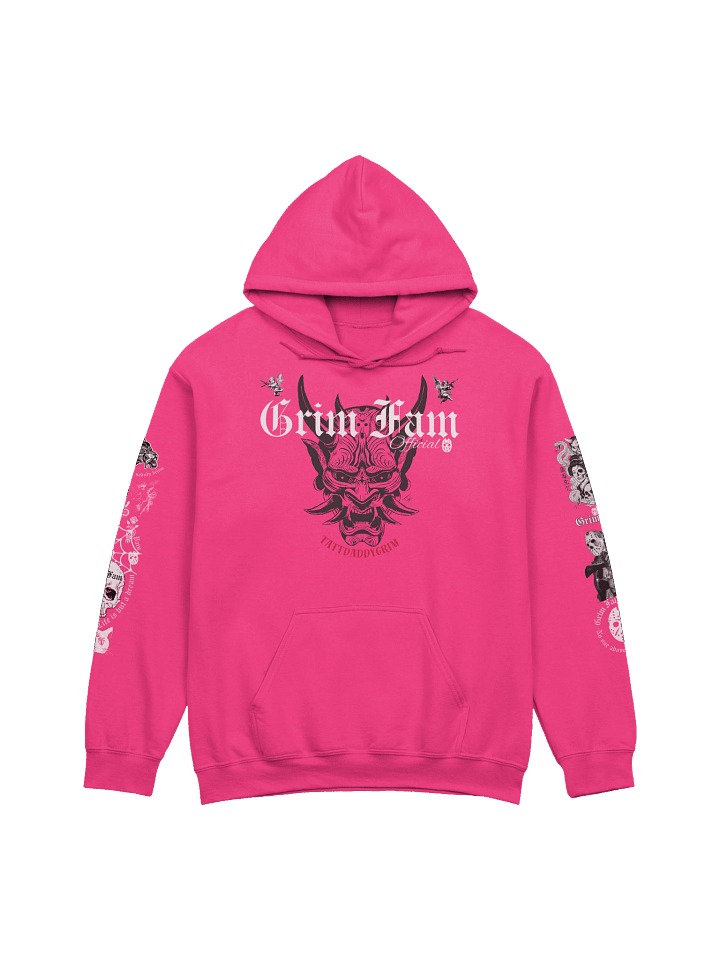 GRIM FAM — TATTOO INK SERIES — "BLOOD & HONOR" - #1 *exclusive drop - Black / Pink / Grey / Blue / Crimson Red and more product image (1)