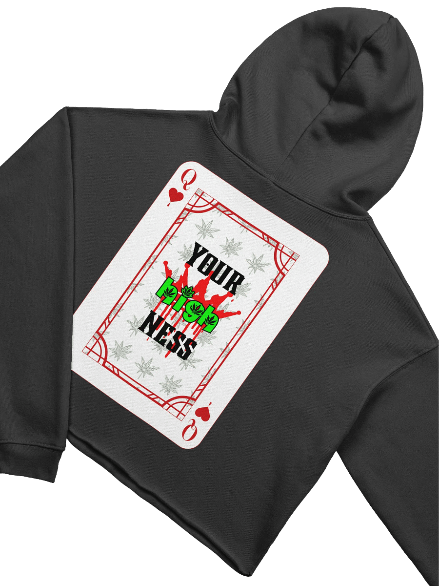 CannaQueen Fleece Crop Hoodie product image (28)