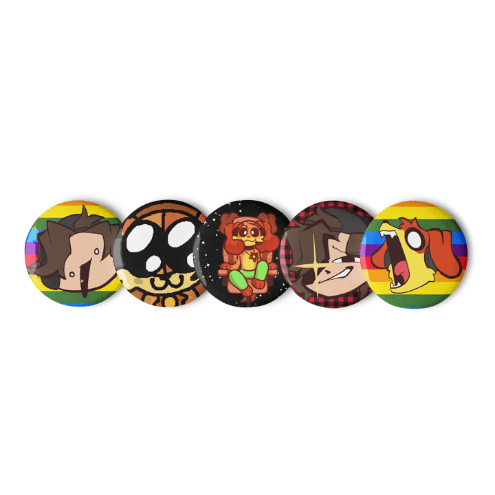 DA PINS (set of 5) product image (2)