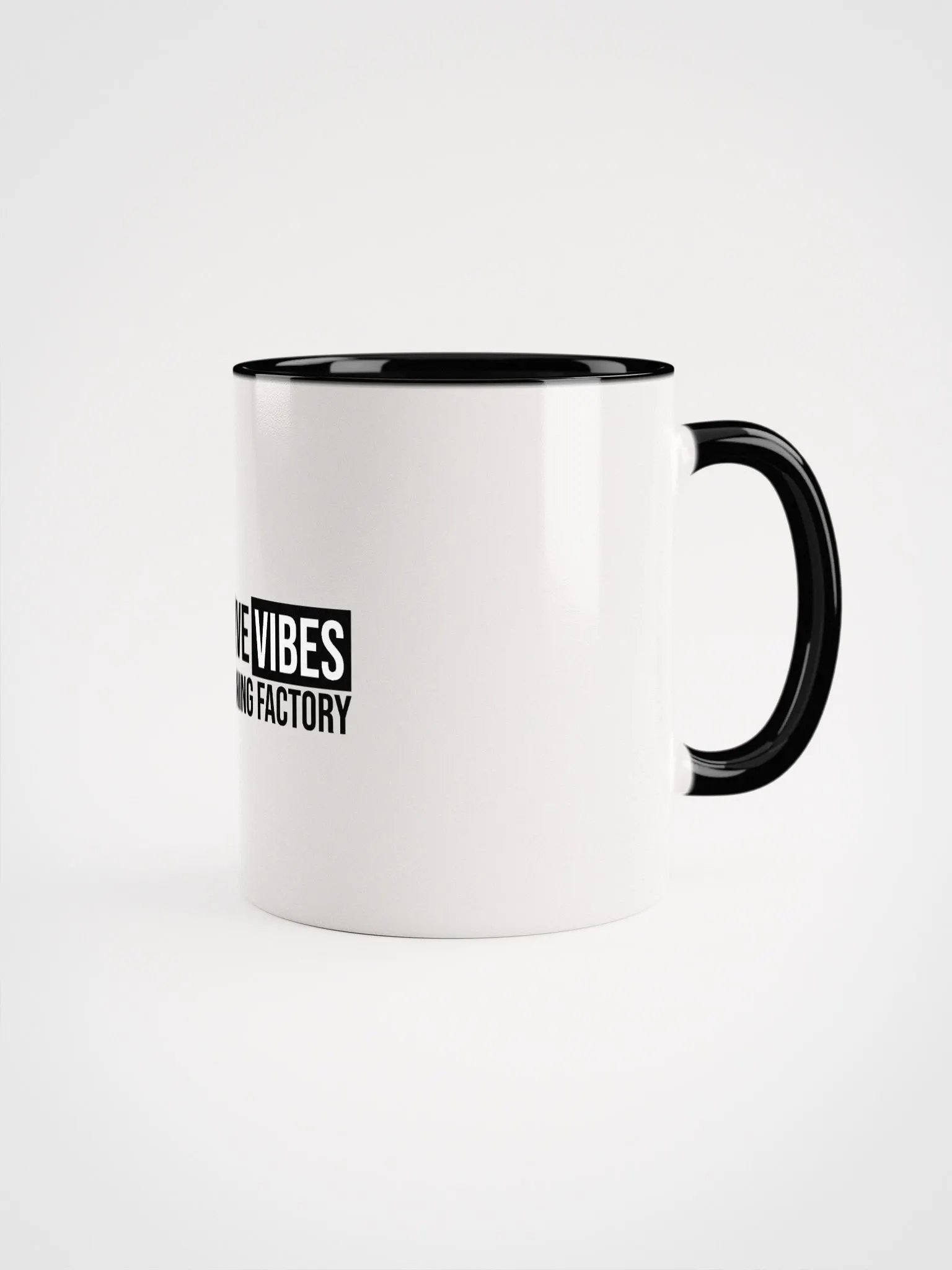 Positive Vibes TMF - Ceramic Mug with Color Inside product image (5)
