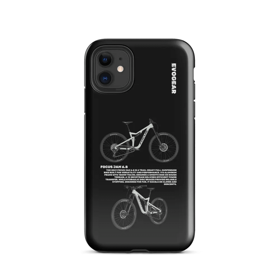 Black Focus Jam 6.8 iPhone Case product image (47)