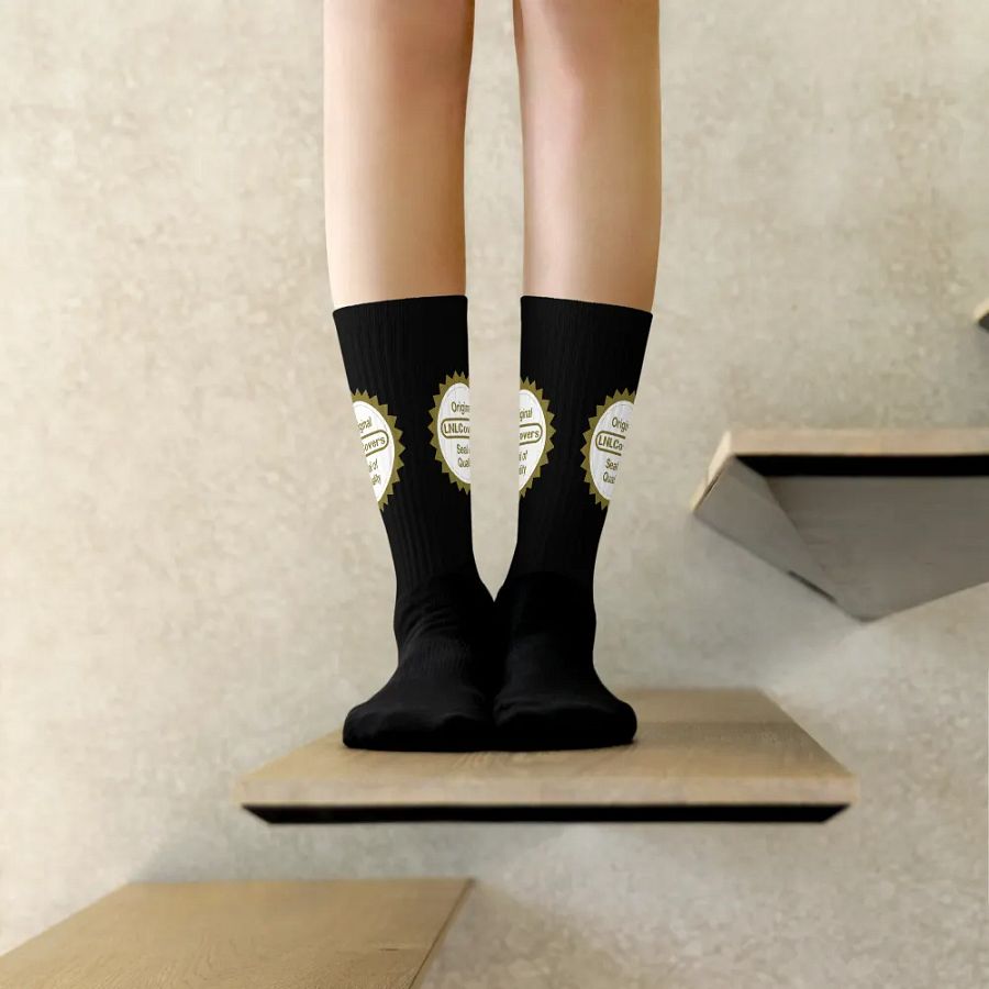 LNLCovers Seal of Quality - Black Socks product image (8)